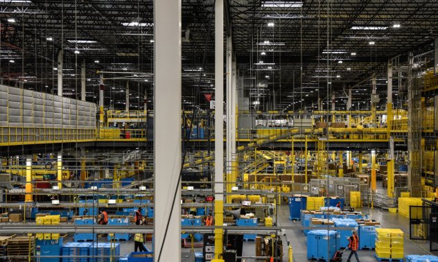 Травмите на работници в складове на Amazon са неочаквано много