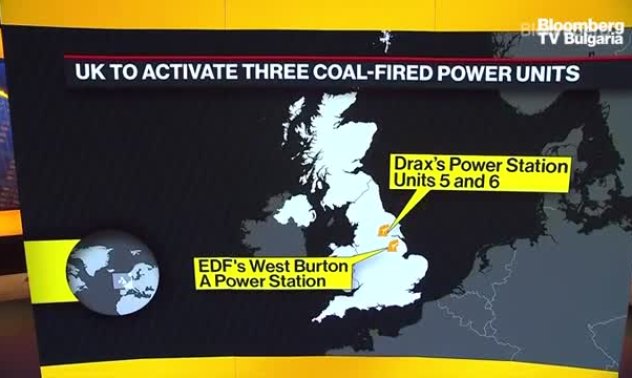 Обединеното кралство запали резервна въглищна централа
