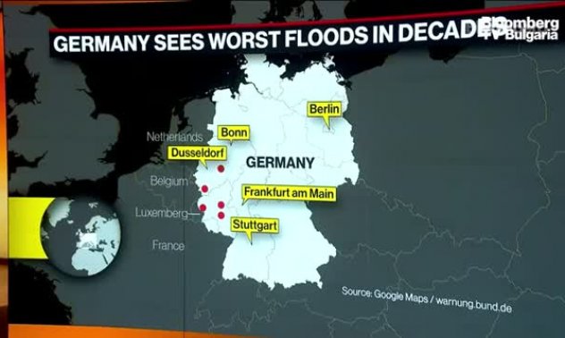 Munich Re: Наводненията в Германия са предизвикани от промените в климата, част 2