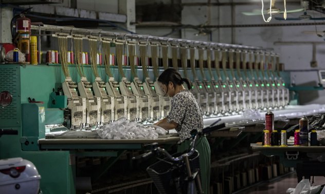 Спадът в производството в Китай се отразява на заводите в Азия