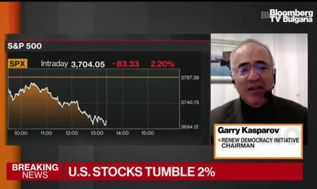 Каспаров разчита Байдън да не подкрепя Путин като Тръмп