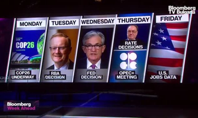 Преглед на предстоящата седмица от 1 ноември