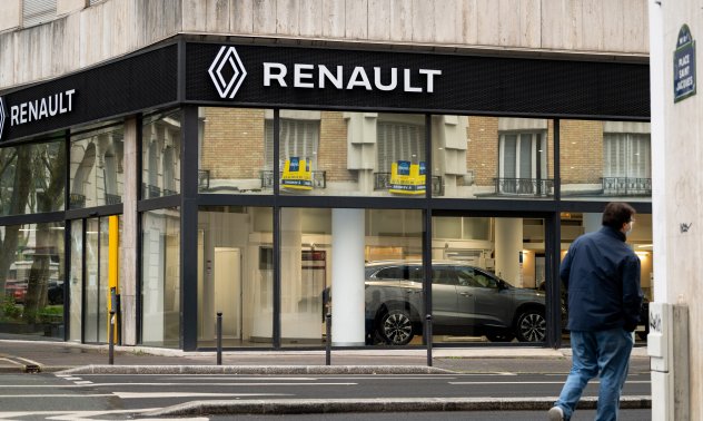 Акциите на Renault поевтиняваха най-много от пандемията насам