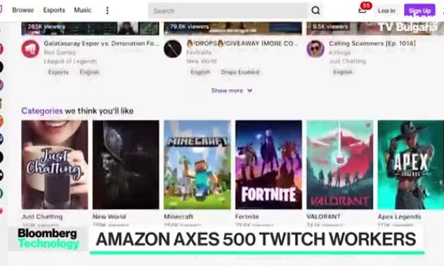 Amazon съкращава стотици в стрийминга