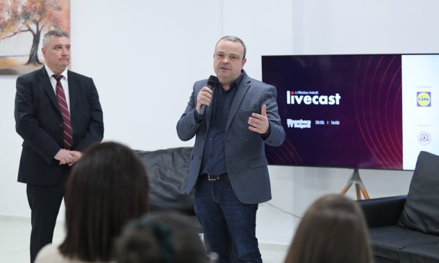 LIVECAST в УНСС: Лидерството и предприемачеството - отблизо