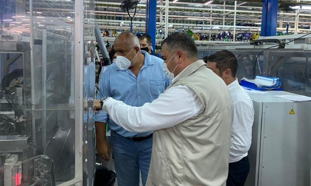 Борисов: 80 млн. лв. се отпускат за МСП за адаптация на производството в пандемията