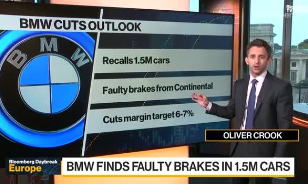 BMW изтегля 1,5 млн коли заради спирачките