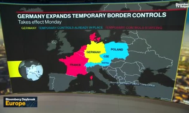 Влязоха в сила новите проверки на границите на Германия