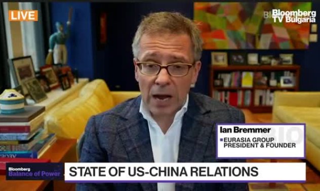 Бремър от Eurasia Group за отношенията между САЩ и Китай, Израел