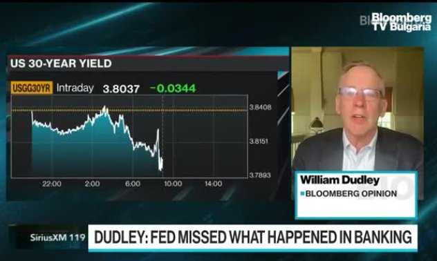 Бил Дъдли: Ще видим инфлация под 3% в края на годината