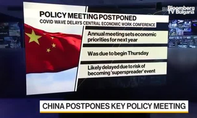 Китай може да отложи важна конференция за икономиката