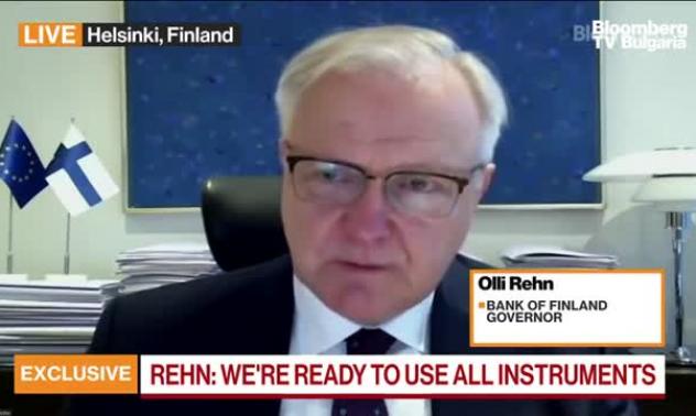 Оли Рен: ЕЦБ готова да използва всички инструменти
