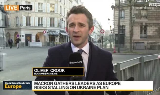 Европейските лидери се събират в Париж, за да обсъдят план за Украйна