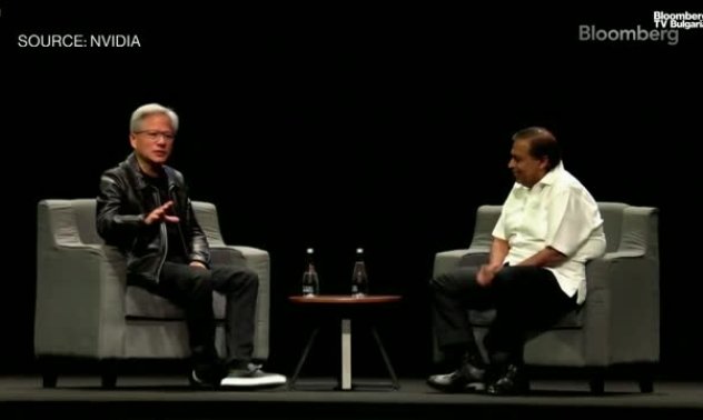 Nvidia в партньорство с Reliance за изграждане на ИИ инфраструктура в Индия