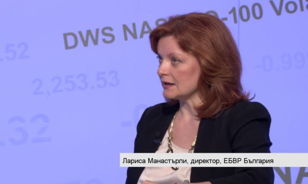 ЕБВР е инвестирала 450 млн. евро в България през 2016