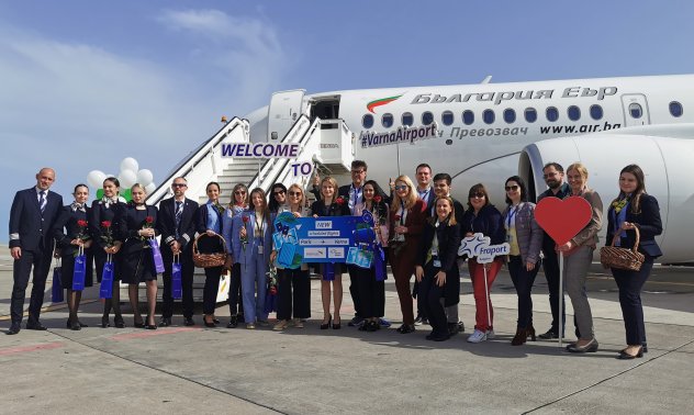 „България Еър“ стартира новата линия Варна – Париж - Варна