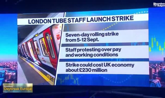 230 млн паунда ще струва стачката на метрото в Лондон