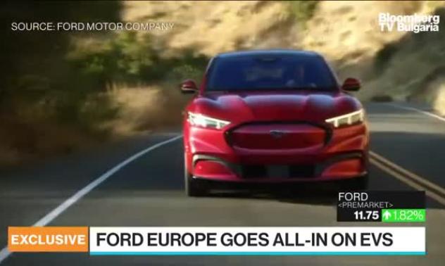 Ford ще пусне само електромобили в Европа до 2030