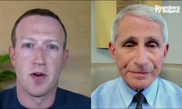 Зукърбърк изрази пред Д-р Фаучи разочарованието си от справянето с Covid-19