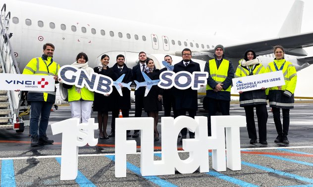 За първи път в историята: „България Еър“ свързва София и Гренобъл