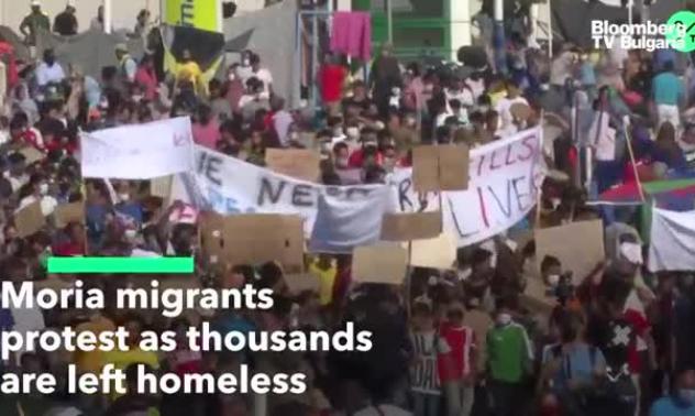 Мигрантите в Гърция протестират
