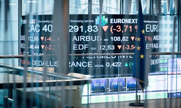 Европейските борси възстановяват по-ранните спадове  