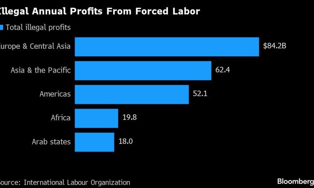 Незаконните печалби от принудителен труд са 236 милиарда долара всяка година