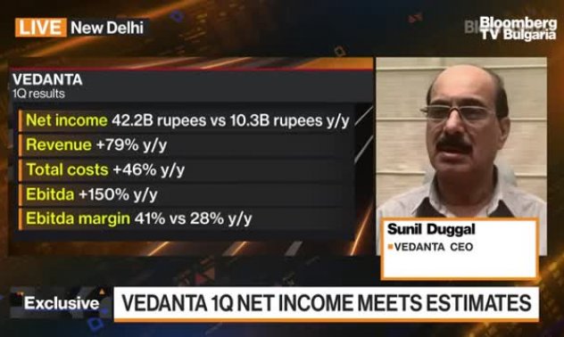Vedanta: Металите ще поскъпват в следващите няколко години