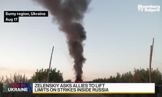 Зеленски оказва натиск върху съюзниците да вдигнат ограниченията за удари по Русия 