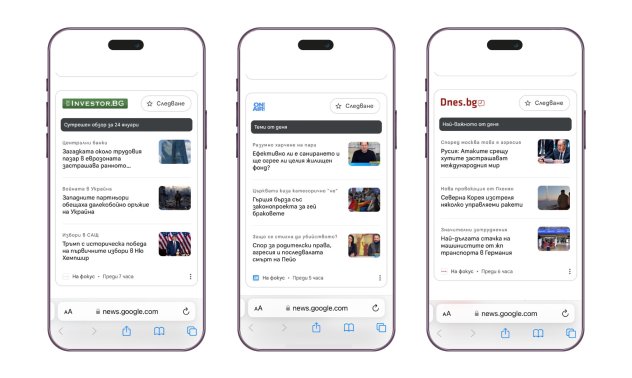 Investor Media Group се включва със свой панел в Google News Showcase