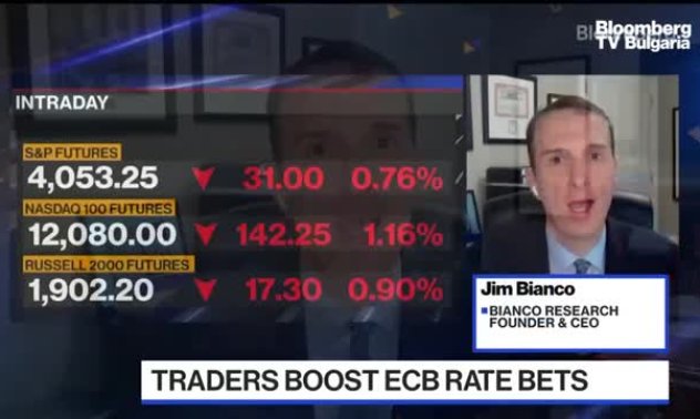 Джим Бианко: ЕЦБ бавно ще навакса с лихвите