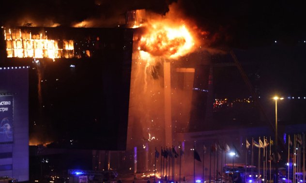 Русия съобщава за 40 загинали и над 100 ранени при нападение по време на концерт в Москва