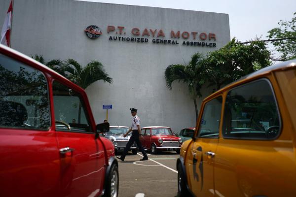 <p>Заводът на BMW PT Gaya Motor в Джакарта. 6 септември 2018. Photographer: Dimas Ardian/Bloomberg.</p>
