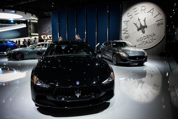 <p>Maserati Ghibli Nerissimo 2017 на Fiat Chrysler Automobiles NV.</p>
