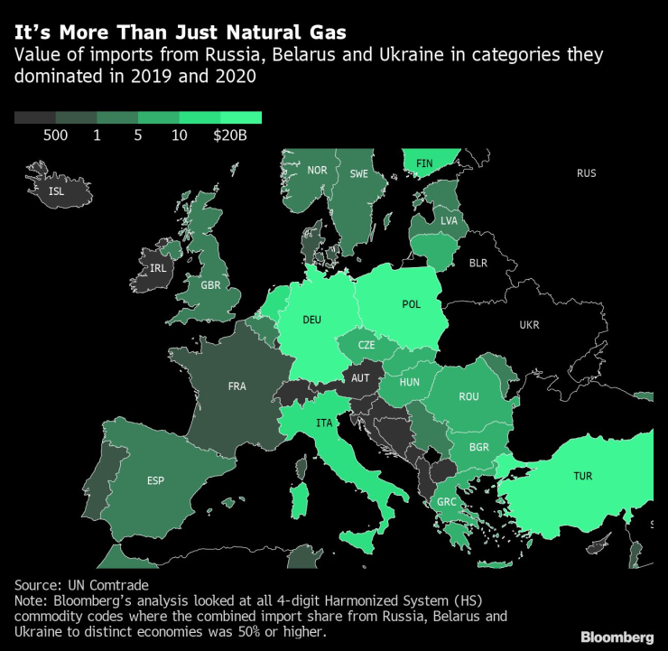 Gas map
